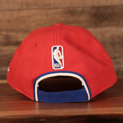 Back of the Philadelphia 76ers Phila Script Side Patch 940 9Forty Dad Hat
