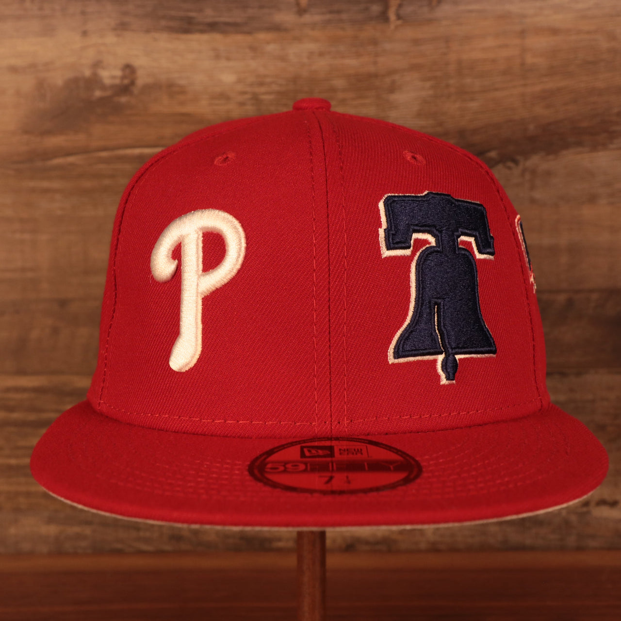 Philadelphia Phillies "Patch Pride" All Over Gray Bottom Side Patch 59Fifty Fitted Cap