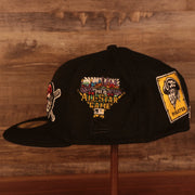 Wearer's left of the Pittsburgh Pirates "Patch Pride" All Over Gray Bottom Side Patch 59Fifty Fitted Cap