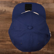 top of the Kentucky Wildcats Royal Blue Adjustable Snapback Hat