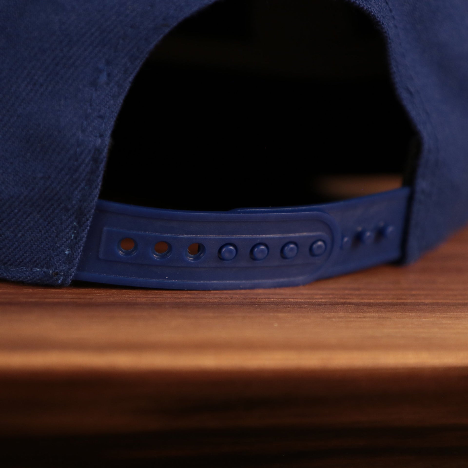 adjustable snap on the Kentucky Wildcats Royal Blue Adjustable Snapback Hat