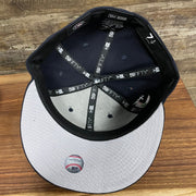 Gray under visor and interior of the Houston Astros "City Cluster" Side Patch Gray Bottom Navy 59Fifty Fitted Cap