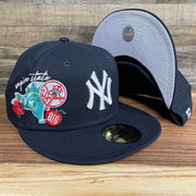New York Yankees "City Cluster" Side Patch Gray Bottom Navy 59Fifty Fitted Cap