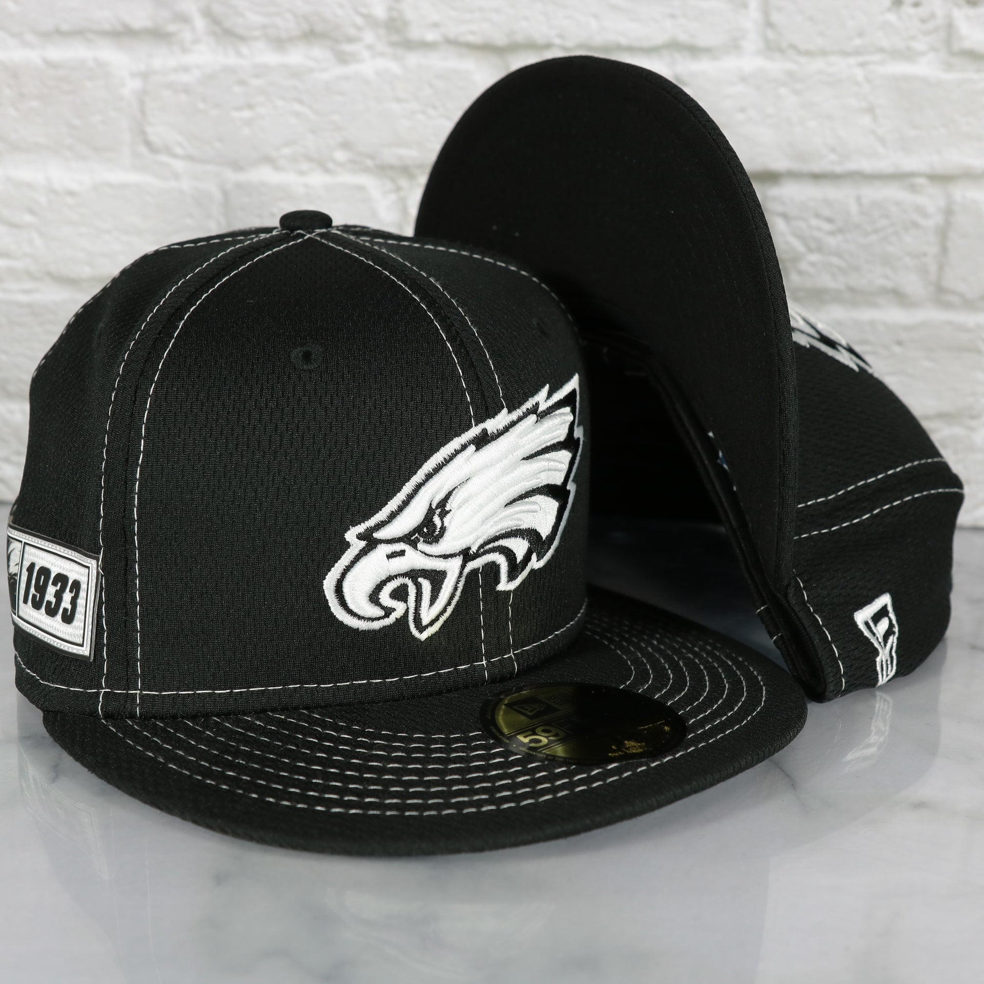 Philadelphia Eagles NFL 2019 "1993" Eagles side patch | Black 59Fifty Fitted Cap