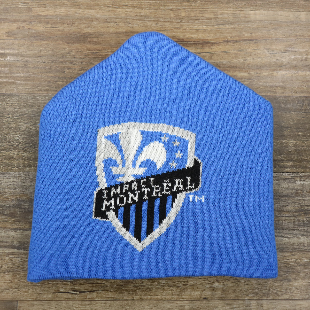 Montreal Impact Rooftop Cuffless Winter Knit Beanie | Royal Blue Winter Beanie