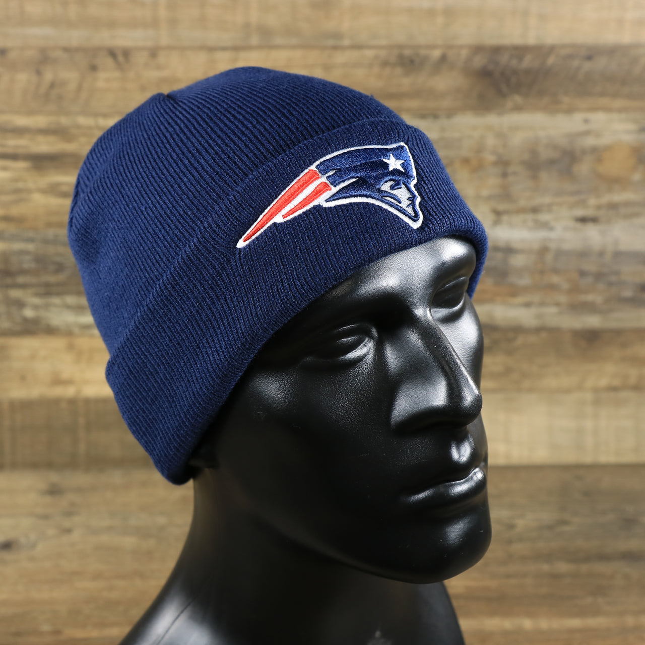 New England Patriots Cuffed Winter Beanie | Navy Blue Winter Beanie
