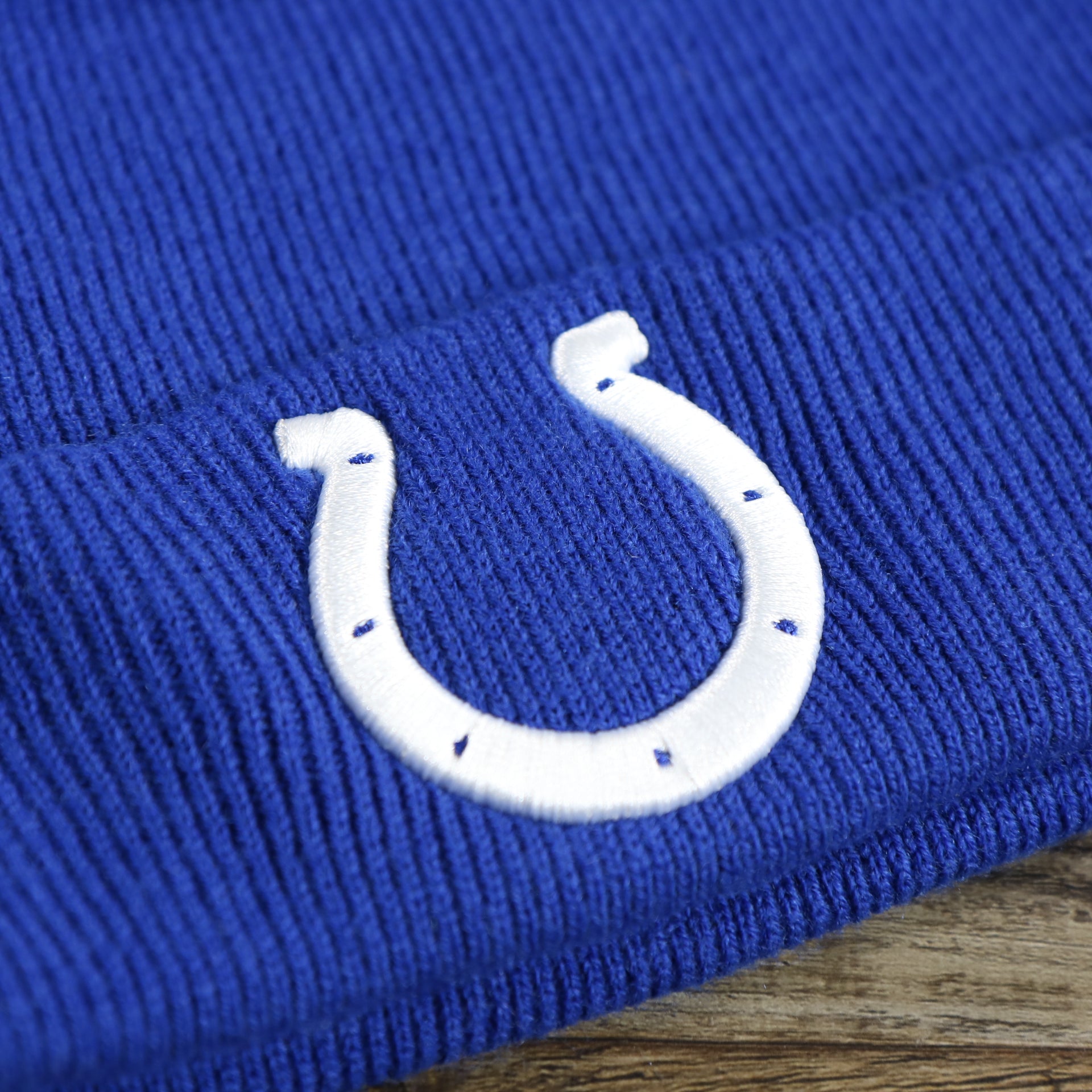 Indianapolis Colts Cuffed Winter Beanie | Royal Blue Winter Beanie