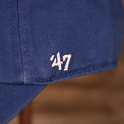 47 brand logo Philadelphia 76ers Blue Adjustable Dad Hat