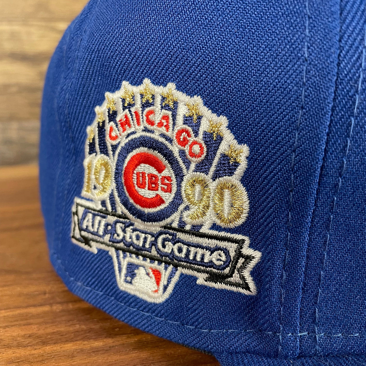 all star game patch Chicago Cubs "Patch Up" 1990 All Star Game Side Patch Gray Bottom 59Fifty Royal Fitted Cap