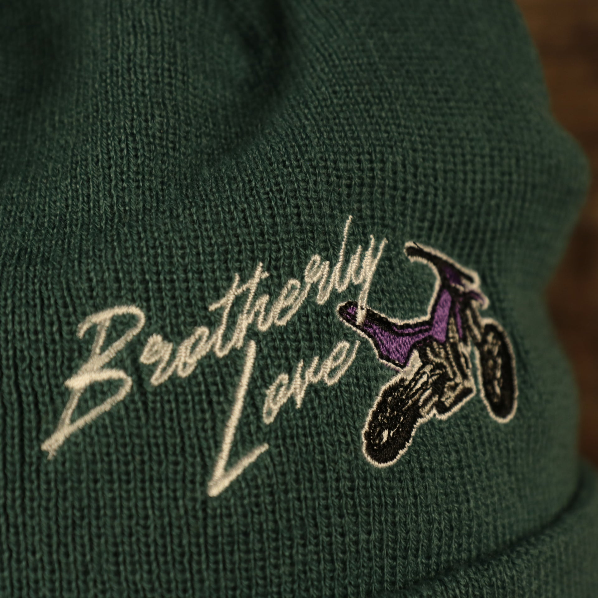 brotherly love bike logo on the Philadelphia Eagles "City Transit" 59Fifty Fitted Matching All Over Side Patch Beanie