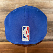back side of the Just Don X NBA Philadelphia 76ers All Star Weekend Black 59Fifty Fitted Cap