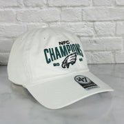 Philadelphia Eagles 2023 NFC Conference Champions Locker Room White Dad Hat