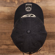 top shot of the Penn State Nittany Lions Navy Adjustable Dad Hat