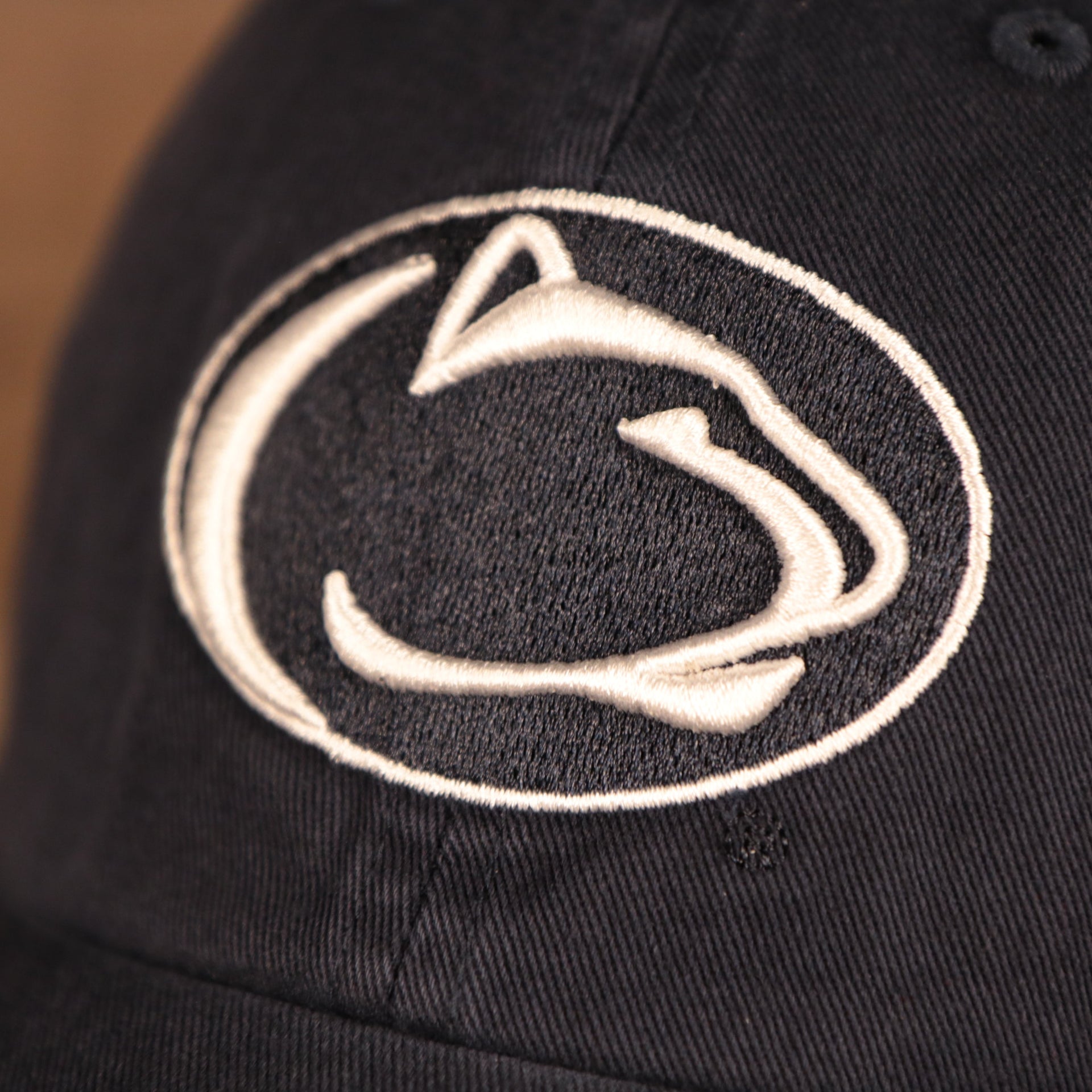 penn state logo Penn State Nittany Lions Navy Adjustable Dad Hat