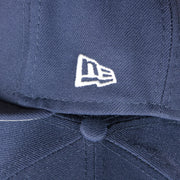 new era logo on the United States 2023 World Baseball Classic Grey Bottom Navy 59Fifty Fitted Cap