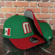 Mexico 2023 World Baseball Classic Two Tone Grey Bottom Green/Red 9Forty Dad Hat