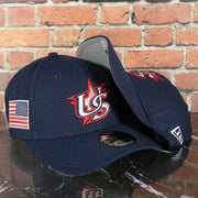 United States 2023 World Baseball Classic Grey Bottom Navy 9Forty Dad Hat