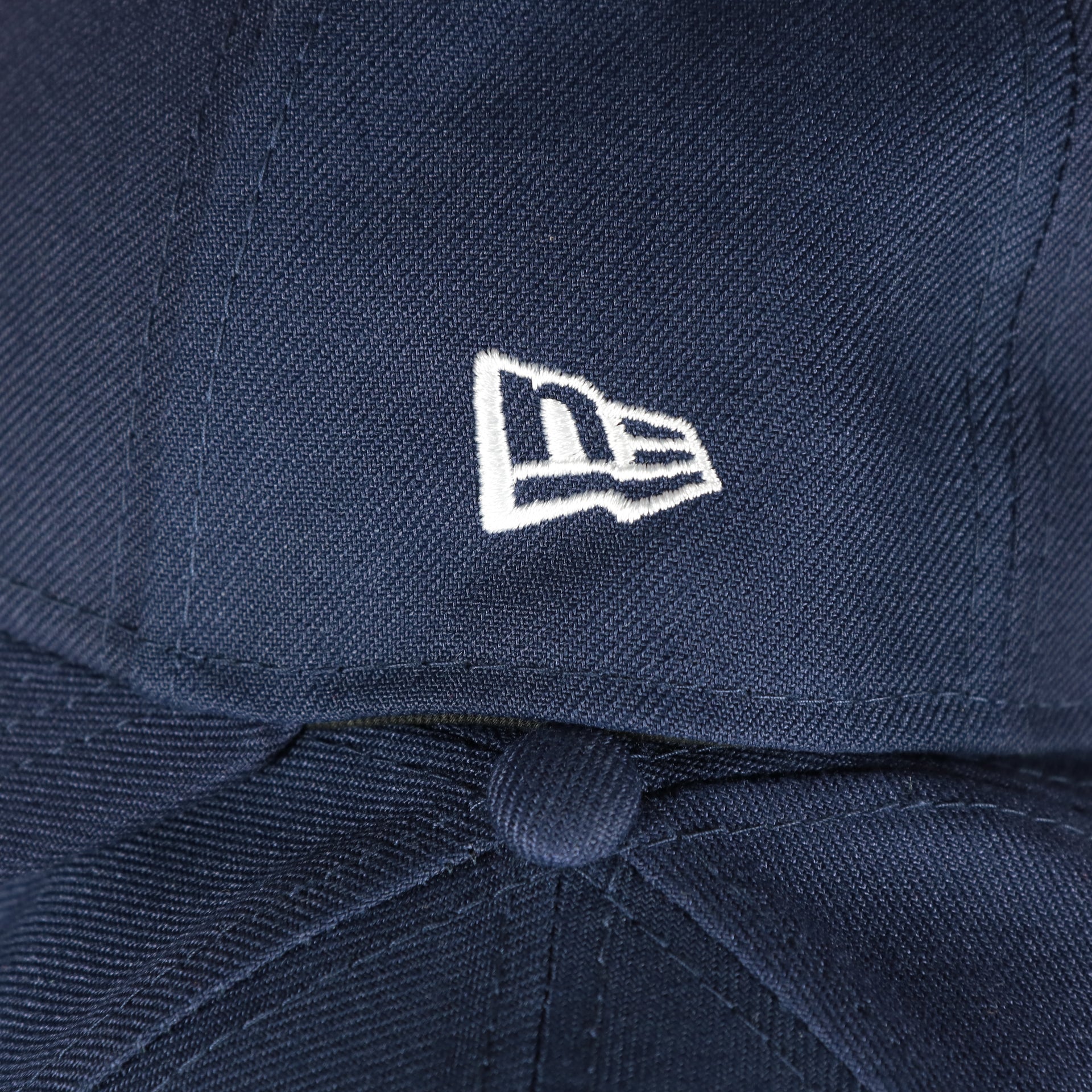 new era logo on the United States 2023 World Baseball Classic Grey Bottom Navy 9Forty Dad Hat