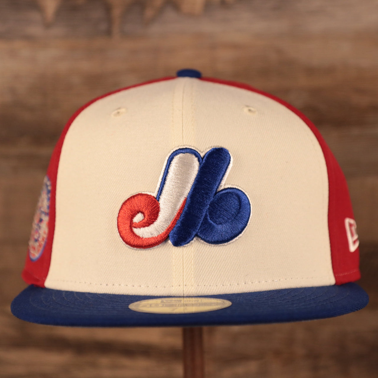 Montreal Expos 1982 All Star Game Partie D'etoiles Crystal Side Patch Icy Blue Bottom 59Fifty Fitted Cap