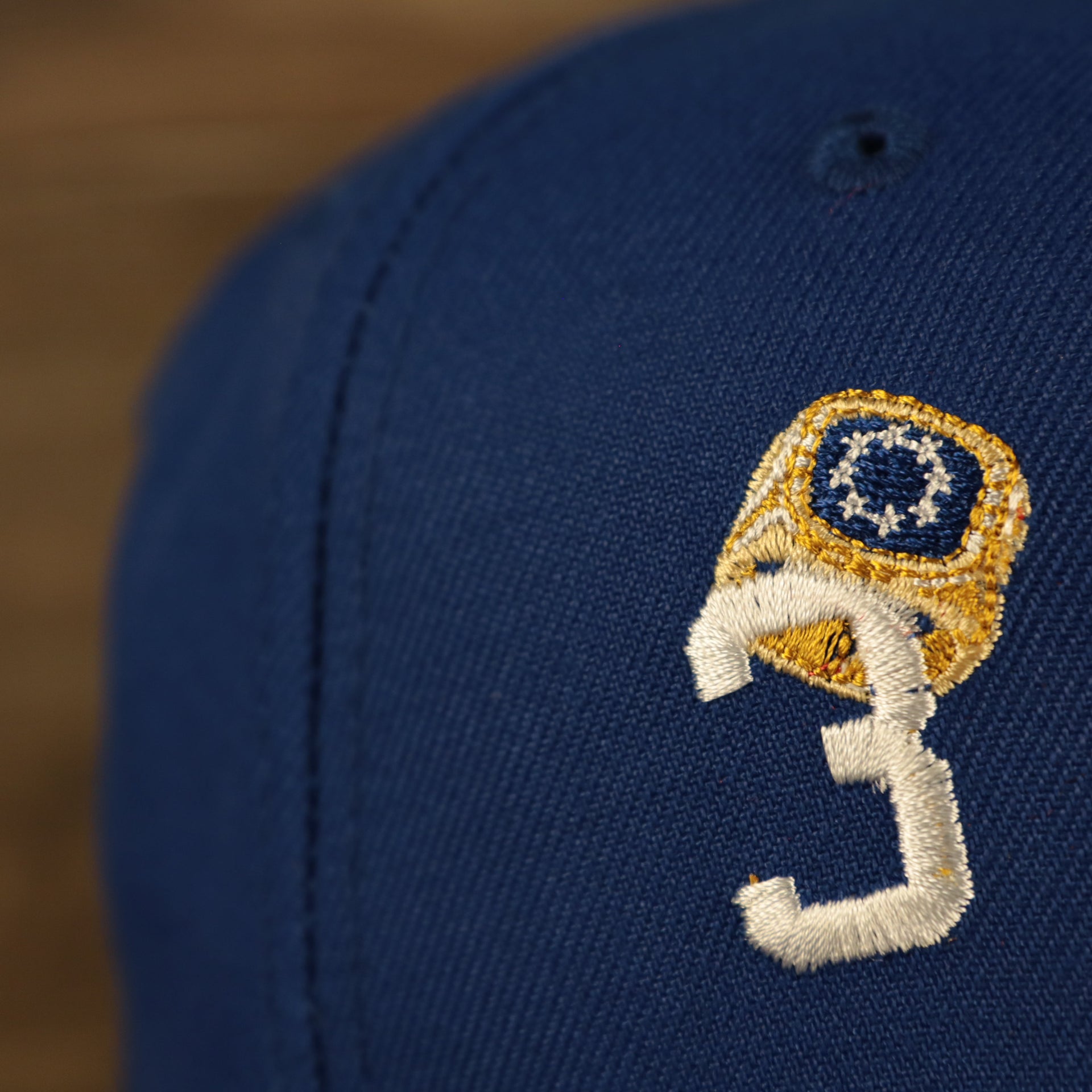 3 rings shot up close Philadelphia 76ers "Championship Rings" All Over Side Patch Gray Bottom 59FIFTY Fitted Cap