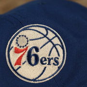 76ers logo shot Philadelphia 76ers "Championship Rings" All Over Side Patch Gray Bottom 59FIFTY Fitted Cap