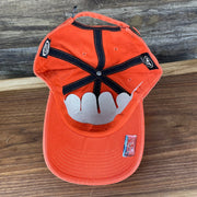 underside of the Philadelphia Flyers Orange Adjustable Dad Hat