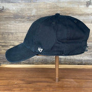 wearers left side of the Philadelphia Flyers Gritty Black Adjustable Dad Hat