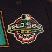 world series side patch Arizona Diamondbacks Cooperstown "Championship Rings" All Over Side Patch Gray Bottom 59FIFTY Fitted Cap