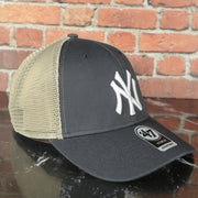 New York Yankees Mesh Back Trucker Hat Hat | Navy Mesh Dad Hat