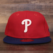 Philadelphia Phillies My 1st 9Fifty Baby Snapback Hat | Red/Royal