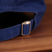 adjustable strap on the back of the Philadelphia 76ers Blue Adjustable Women's Dad Hat
