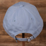 back of the North Carolina Tar Heels Carolina Blue 9Twenty Adjustable Dad Hat