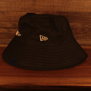 wearers left side New York Yankees Spring Training 2022 On Field Navy Bucket Hat