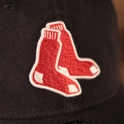 red sox logo Boston Red Sox Navy Blue 9Twenty Adjustable Dad Hat
