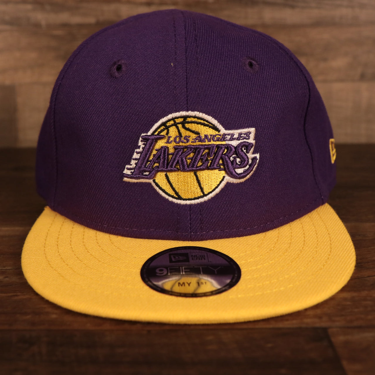 Los Angeles Lakers My 1st 9Fifty Baby Snapback Hat | Purple/Yellow