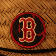 red sox on the front Boston Red Sox Spring Training 2022 Straw Hat OSFM