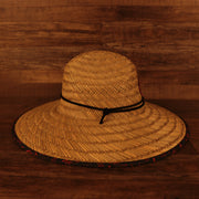 wearers right side of the Boston Red Sox Spring Training 2022 Straw Hat OSFM