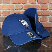 Philadelphia Athletics 1924 Elephant Logo Retro Royal Blue Clean Up Dad Hat