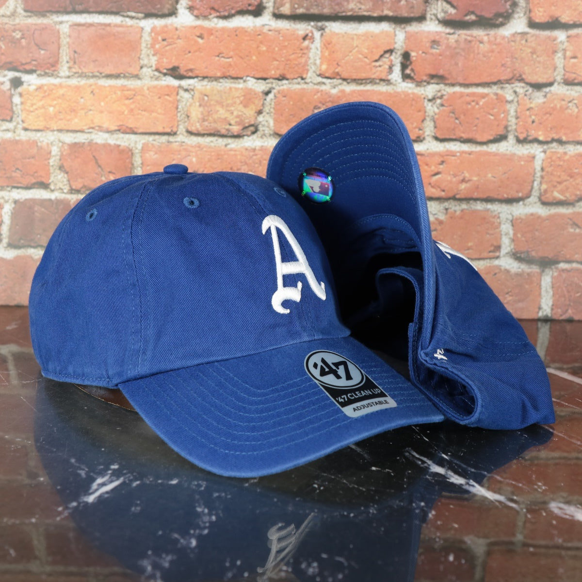 Philadelphia Athletics 1928 A Logo Retro Royal Blue Vintage MLB Cooperstown Dad Hat