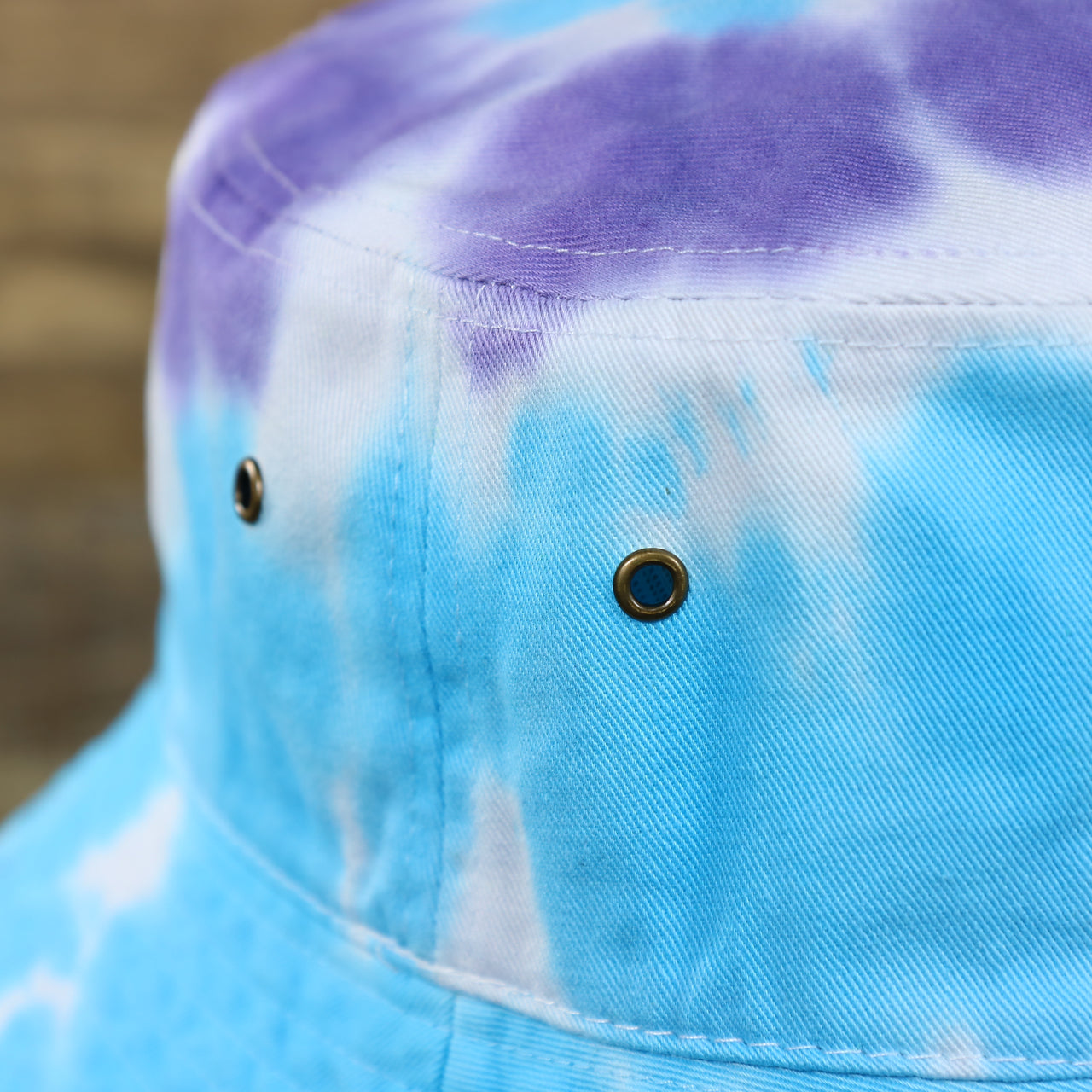 KB ETHOS | TIE DYE BUCKET HAT | BUCKET HAT | AQUA/PURPLE OSFM