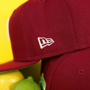 New Era logo on the Philadelphia Phillies 1980 World Series Side Patch "Citrus Pop" Green UV 59Fifty Fitted Cap