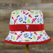 Philadelphia Phillies Spring Training 2022 On Field White Toddler Bucket Hat