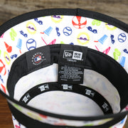 interior of the Pittsburgh Pirates Spring Training 2022 On Field White Toddler Bucket Hat