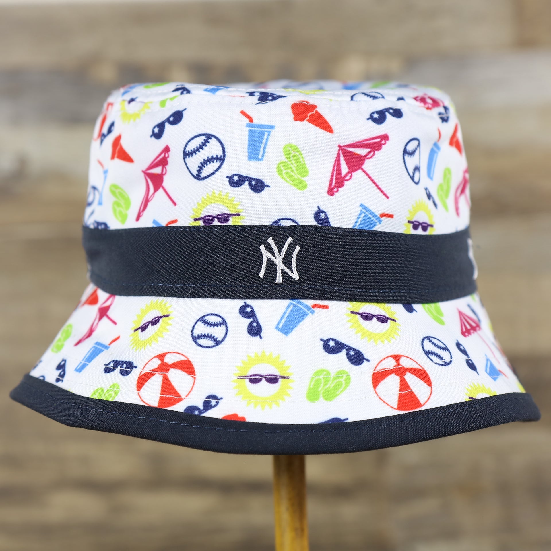 New York Yankees Spring Training 2022 On Field White Toddler Bucket Hat