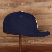 Wearer's right of the Los Angeles Dodger Multi-Color Paisley Bandana Under Brim 59Fifty Fitted Cap