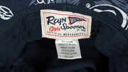 reyn spooner label on the Penn State Nittany Lions Floral Aloha Print Navy Bucket Hat | Reyn Spooner