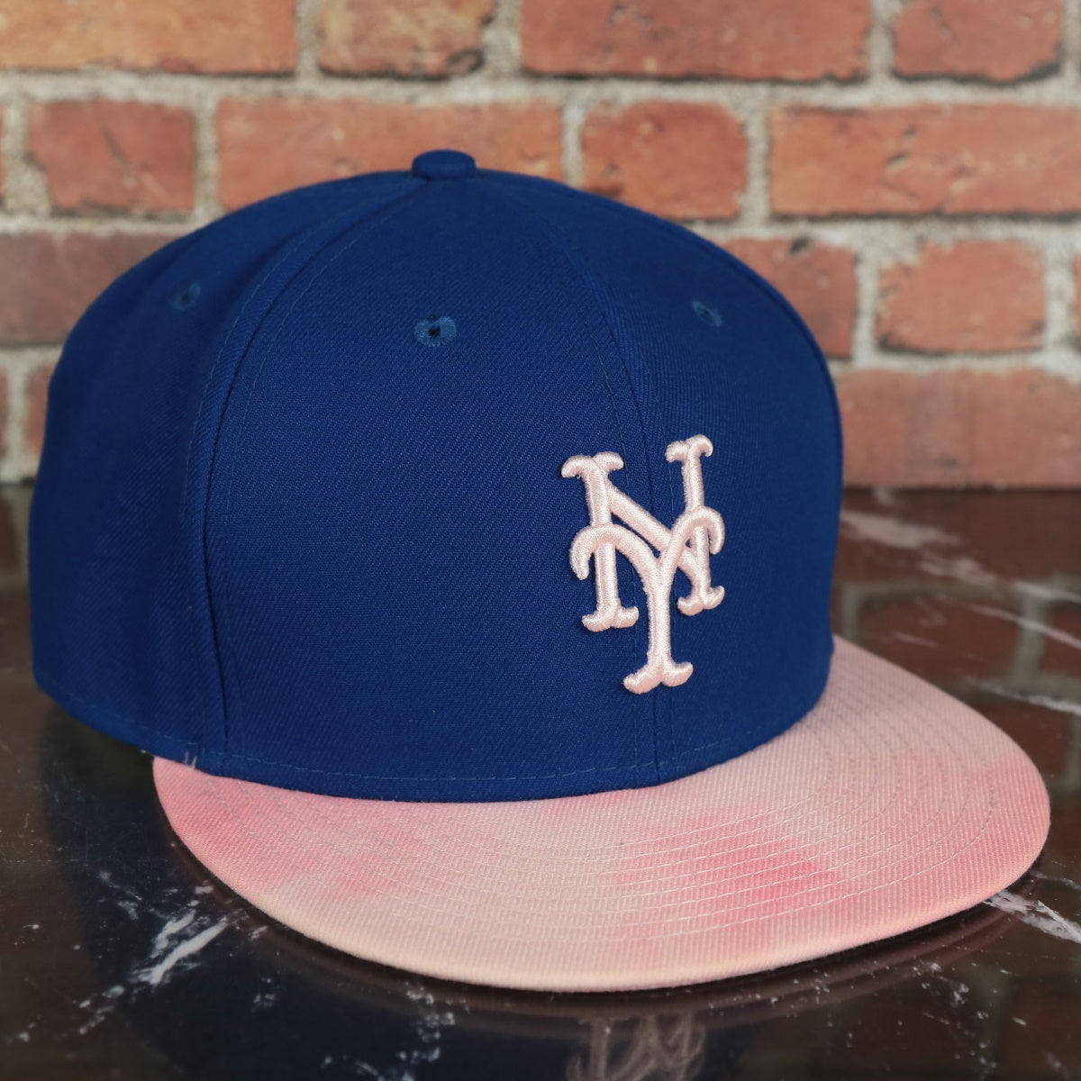 New York Mets 2019 Mother's Day Blue on Pink 59Fifty Fitted Cap