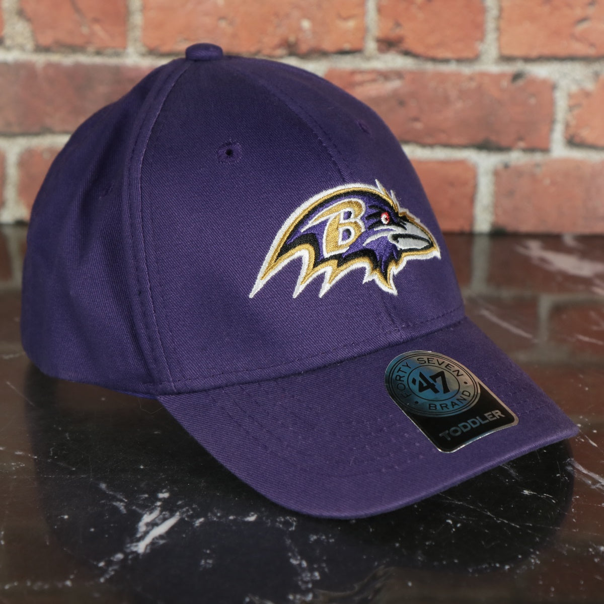 Baltimore Ravens Purple Youth Sized Adjustable Baseball Cap