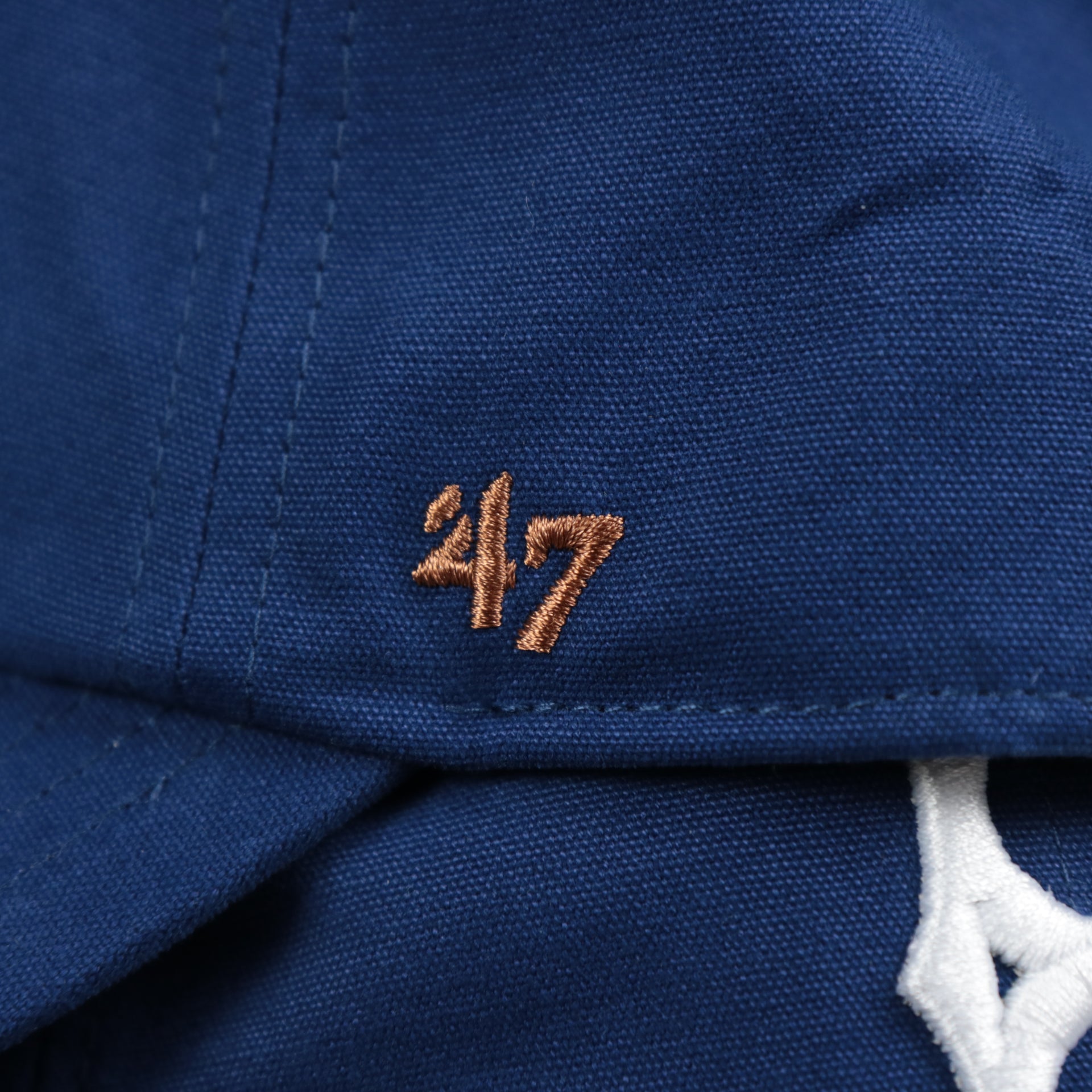 The 47 Brand Logo embroidered in white
