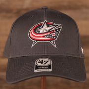 47 BRAND | COLUMBUS BLUE JACKETS | STAR WITH USA FLAG PATCH FRONT | LEGEND | MVP | DAD HAT | GRAY | OSFM
